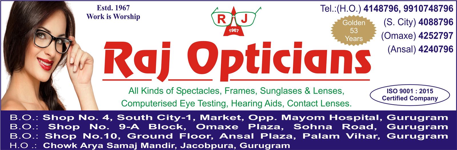 Raj Opticians